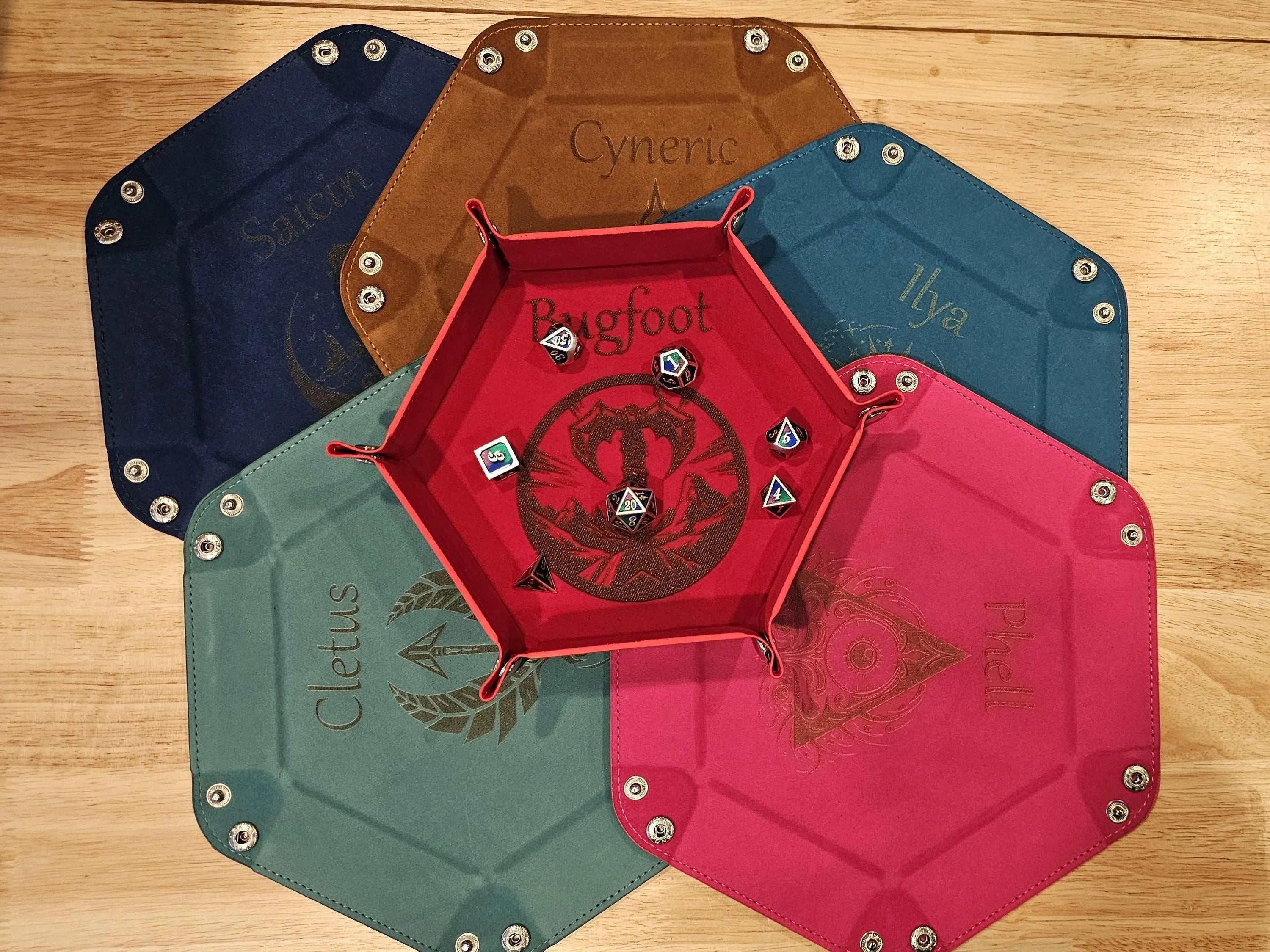 Personalized Dice Tray