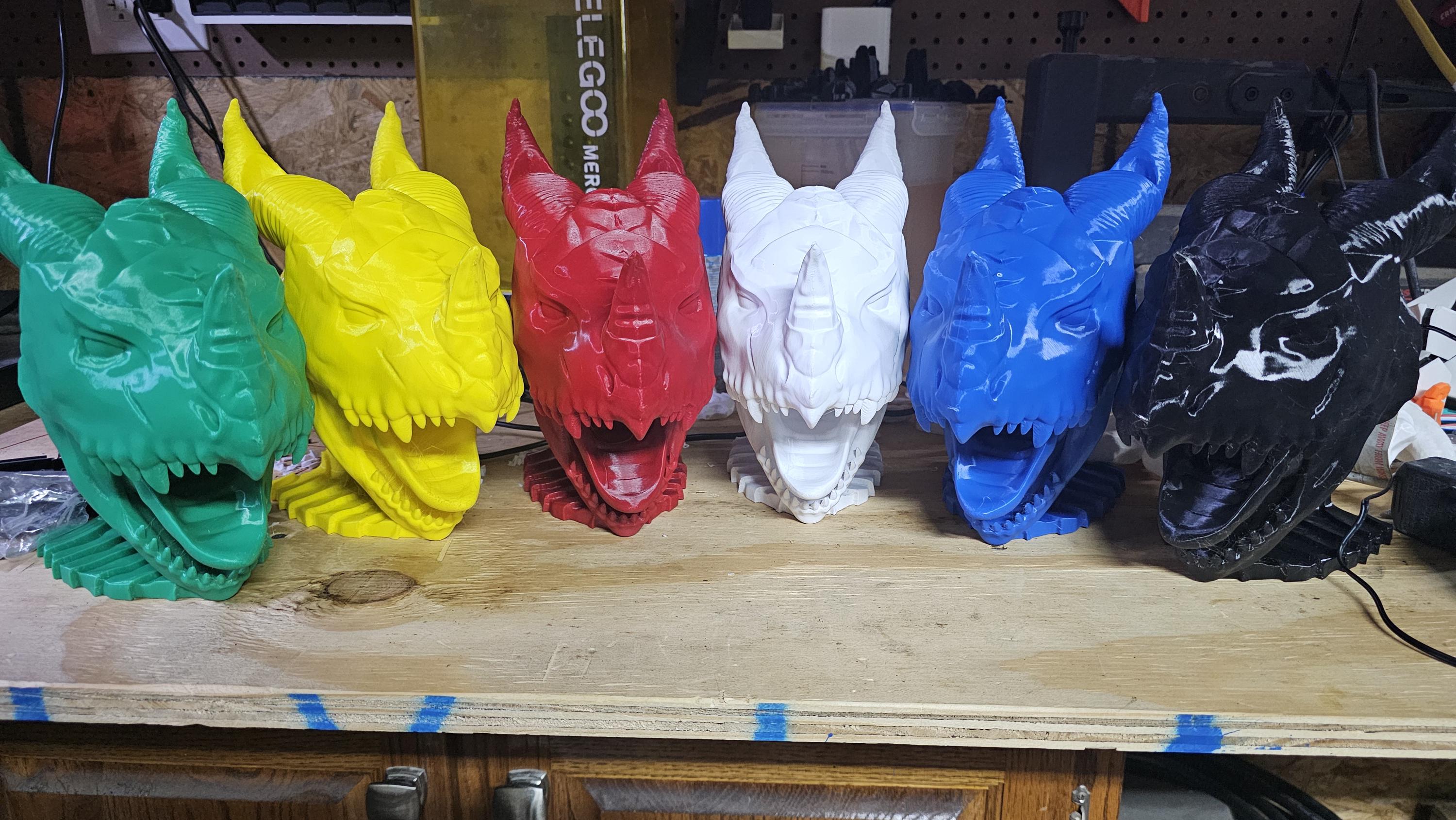 Dragon Head Dice Tower