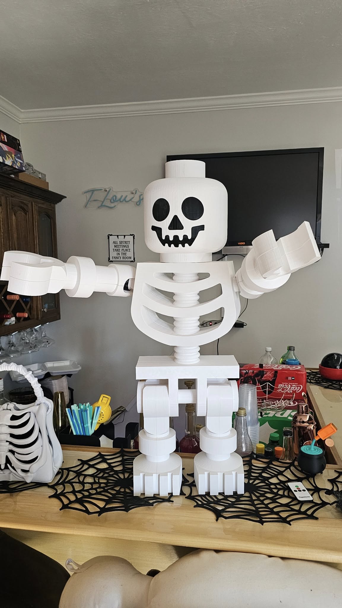 3ft Lego Skeleton